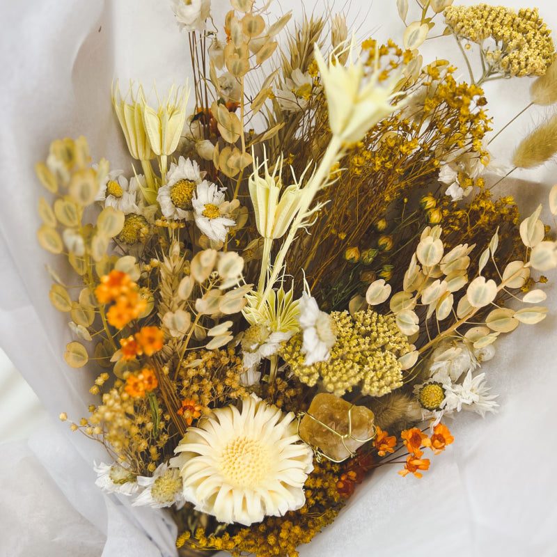 Citrine: Crystalline Dried Bouquet