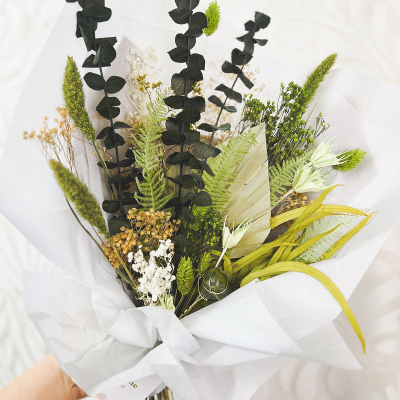 Serpentine: Crystalline Dried Bouquet