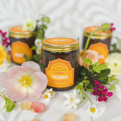 Vesna: Slavic Goddess Candle